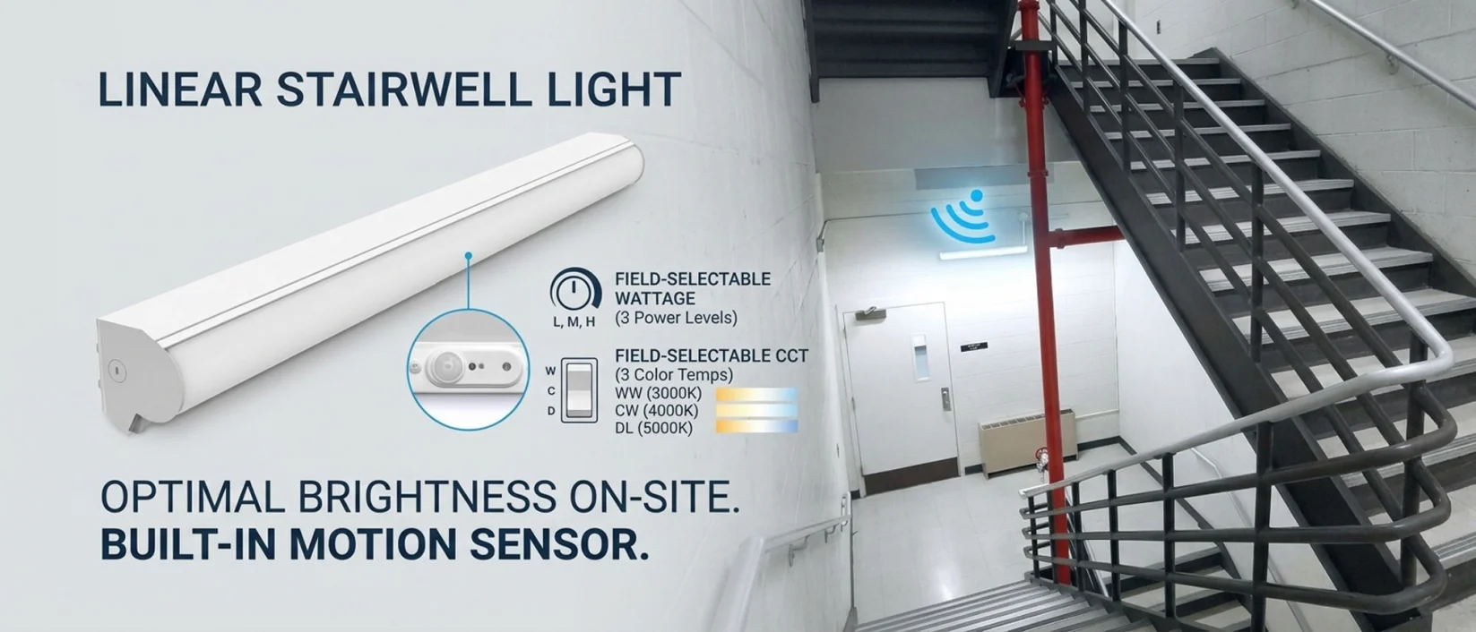 MSL Linear Stairwell Light